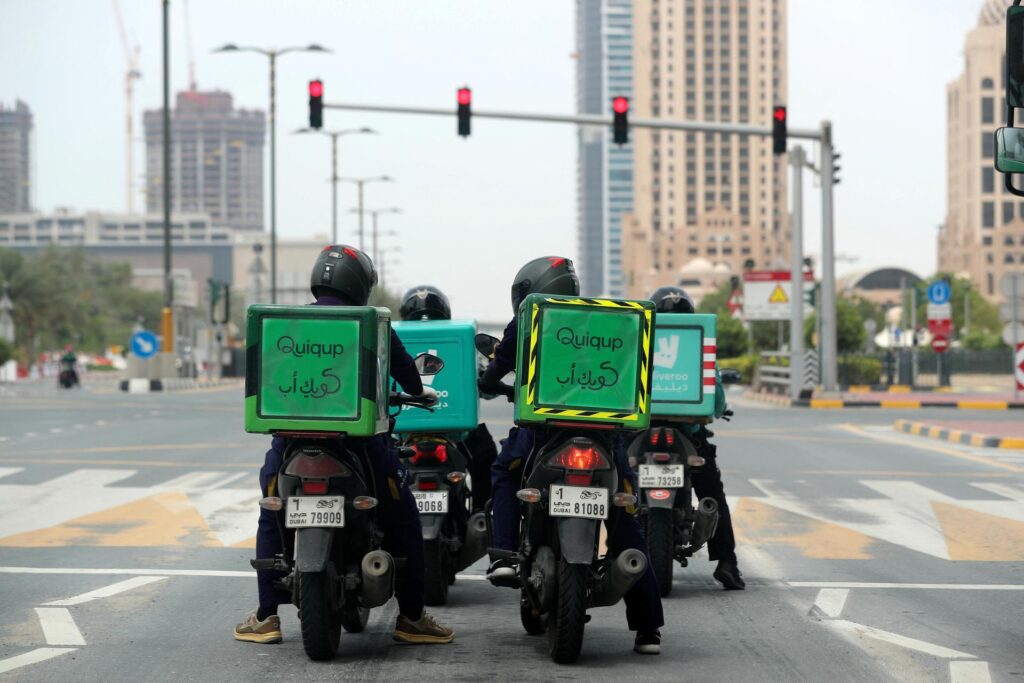 Delivery Riders Banned from Fast Lane