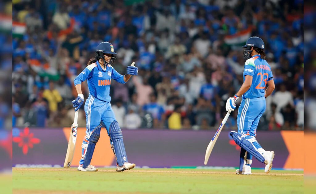 Harmanpreet Kaur and Jemimah Rodrigues