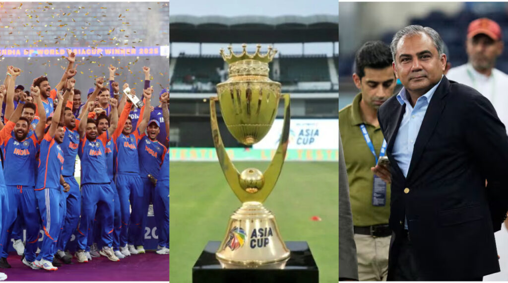 Mohsin Naqvi Locks the Asia Cup 2025 Trophy in Dubai