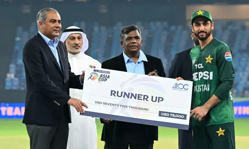 Pakistan is the Runner Ups of Asia Cup 2025