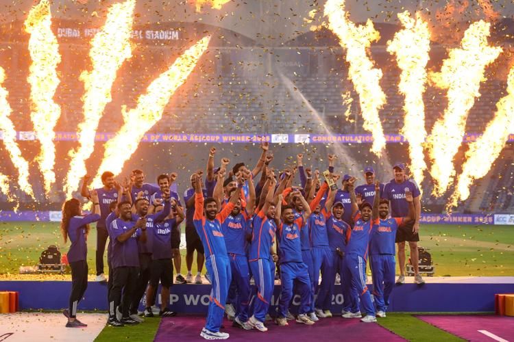 Team India Celebrated Victory After Winning the Assia Cup 2025 Final