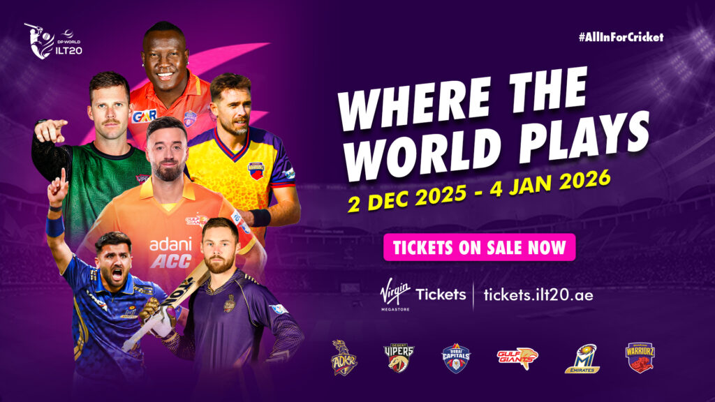Tickets are on sale for DP World ILT20 Season 4