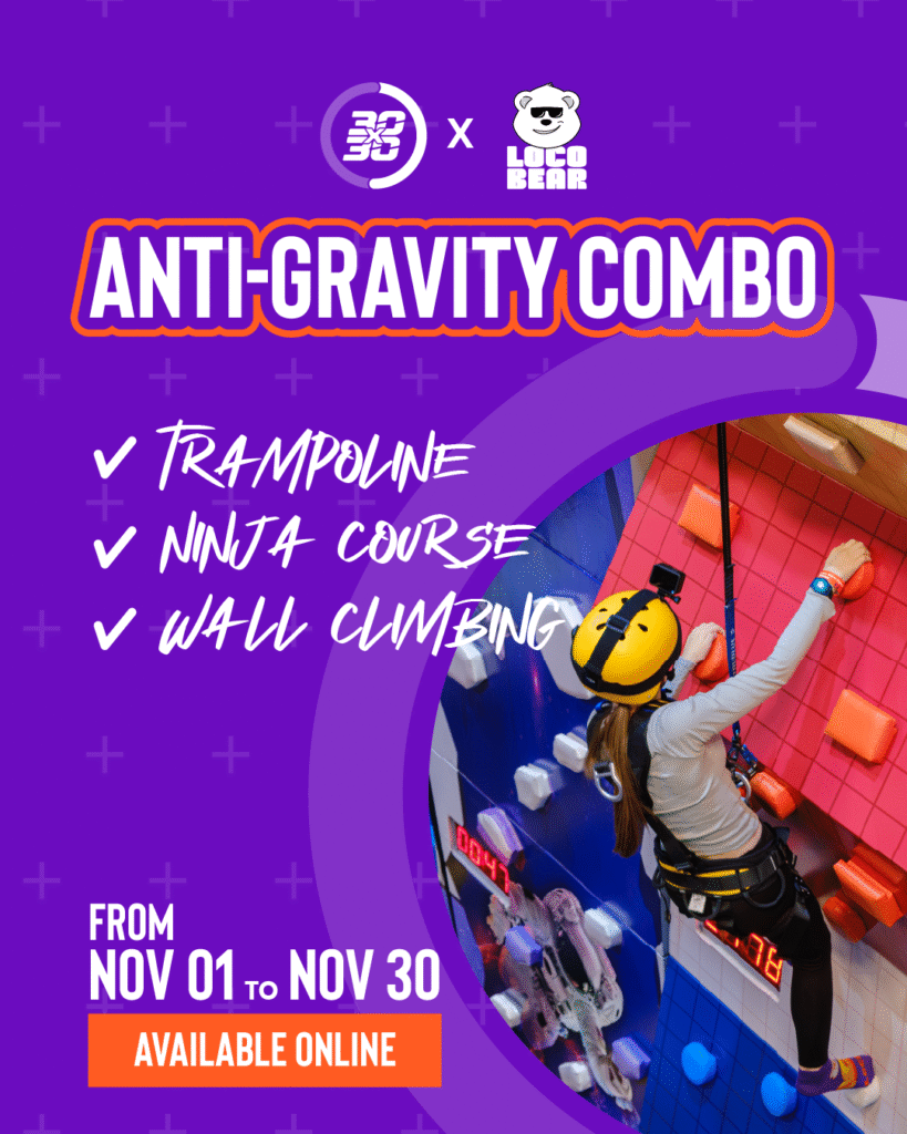 Make cardio more fun during this Dubai Fitness Challenge with Loco Bear’s ‘Anti-Gravity Combo'