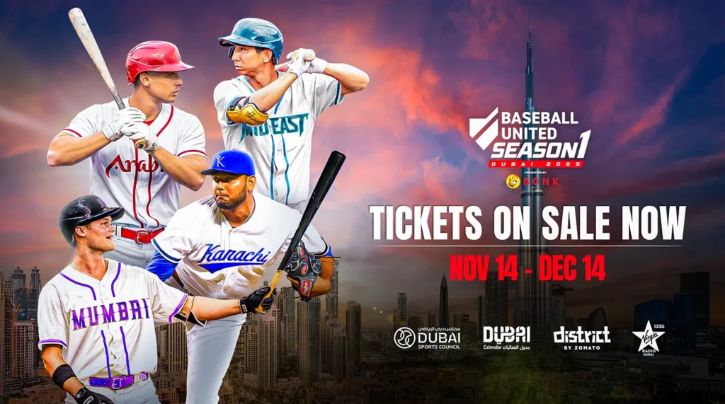 Baseball United Kicks off Season One in Dubai