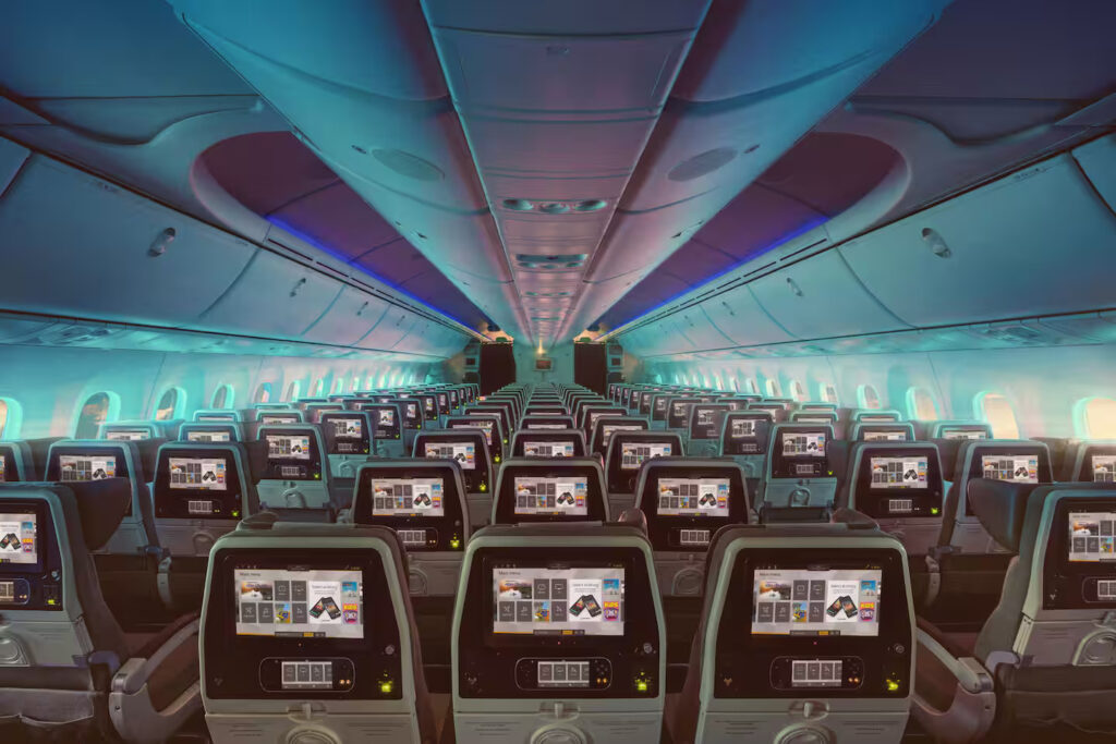 Economy Class in Etihad Airways