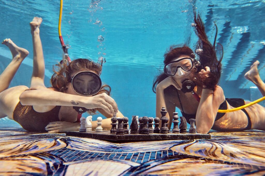 Play Chess Underwater