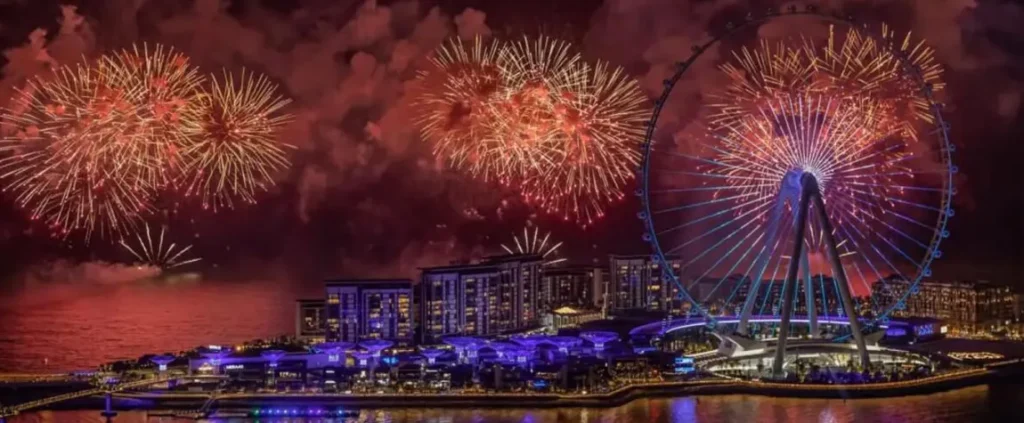 Top 5 Locations for National Day Fireworks in Dubai