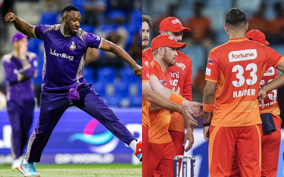 ADKR vs GG Match 19 ILT20 Season 4: Head to Head Record, Pitch Report, Weather Forecast, Probable XI and Match Prediction ADKR vs GG Match 19 ILT20 Season 4: Head to Head Record, Pitch Report, Weather Forecast, Probable XI and Match Prediction