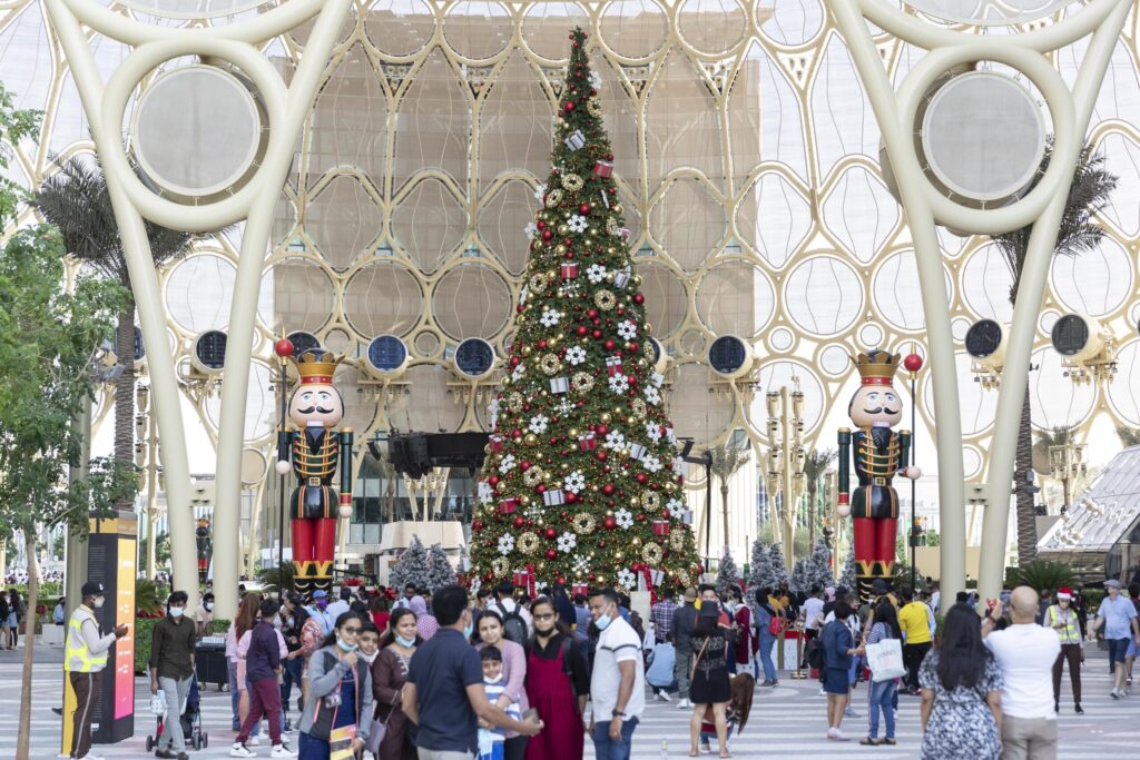 Christmas Tree Lighting Events in Dubai