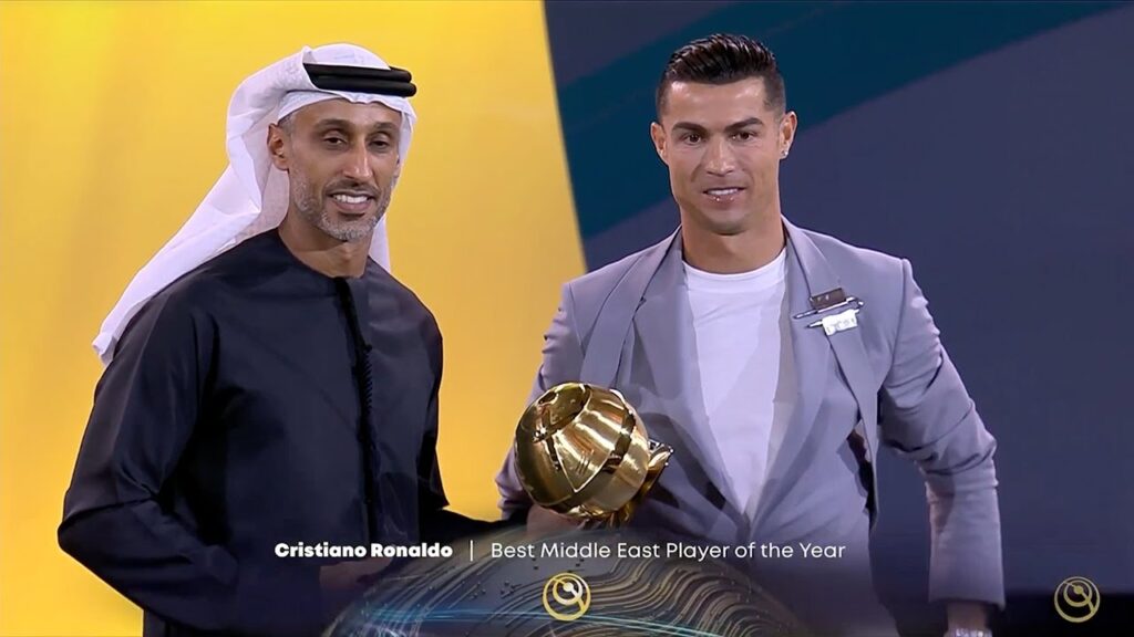 Cristiano Ronaldo Wins Best Middle East Player at Globe Soccer Awards 2025 in Dubai