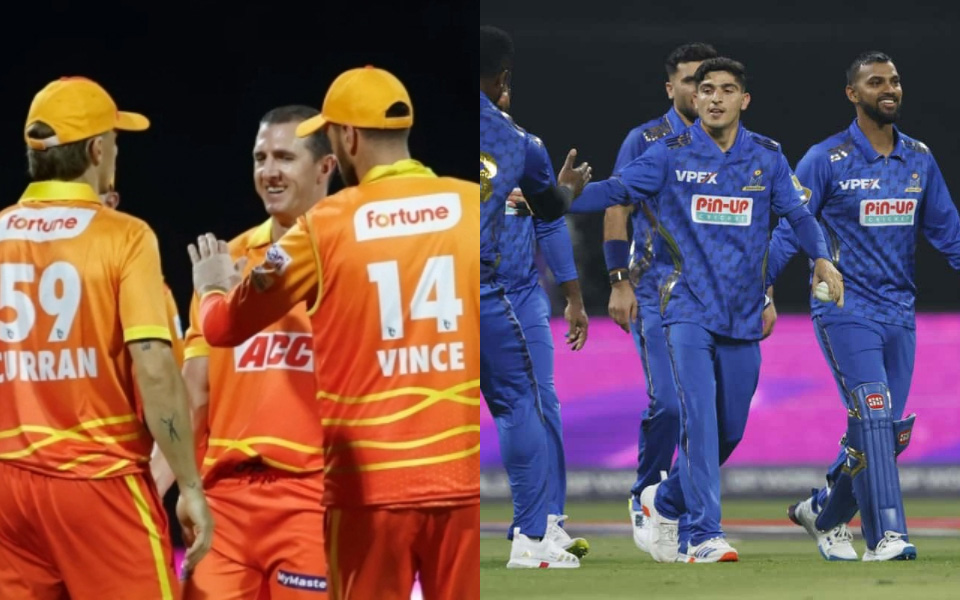 GG vs MIE Match 3 ILT20 Season 4: Head to Head Record, Pitch Report, Weather Forecast, Probable XI and Match Prediction GG vs MIE Match 3 ILT20 Season 4: Head to Head Record, Pitch Report, Weather Forecast, Probable XI and Match Prediction
