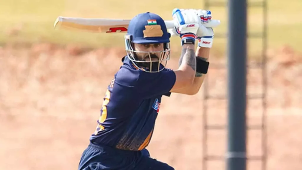 Kohli Smashes Century on Vijay Hazare Trophy