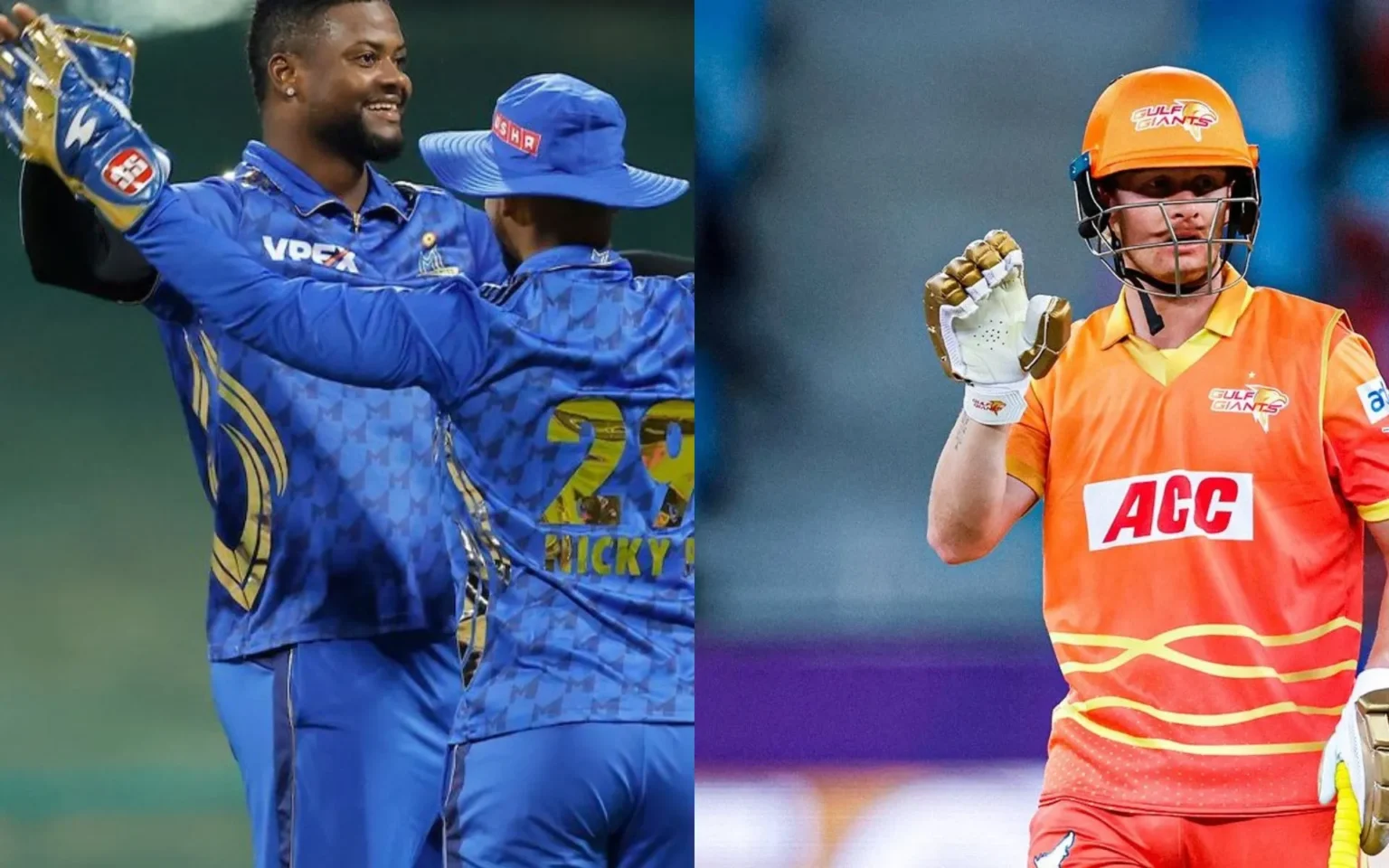 MIE vs GG Match 26 ILT20 Season 4: Head to Head Record, Pitch Report, Weather Forecast, Probable XI and Match Prediction