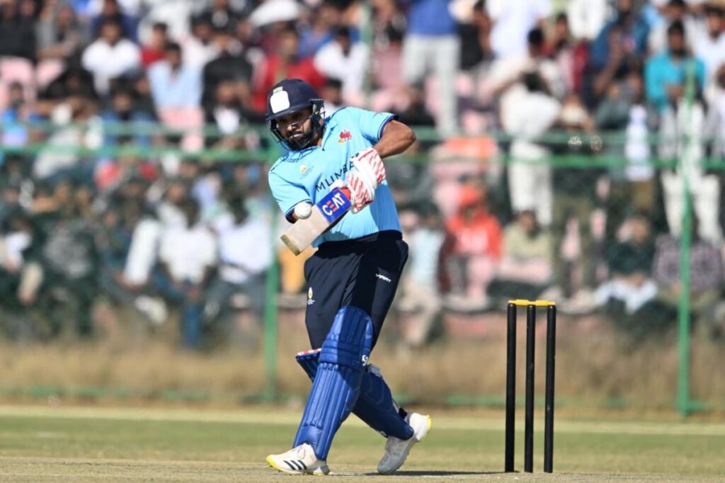 Rohit Hit Century on VHT Return