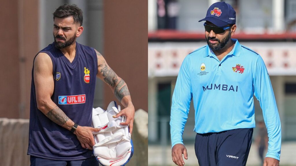 Virat and Rohit in Vijay Hazare Trophy