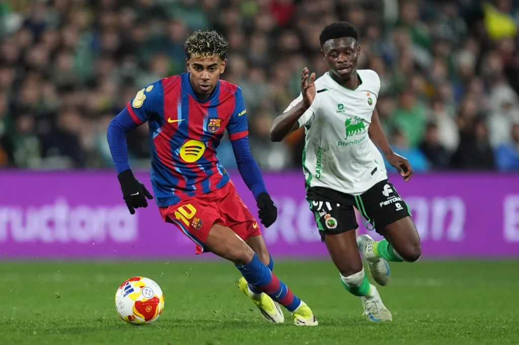 Barcelona Beat Racing Santander 2-0