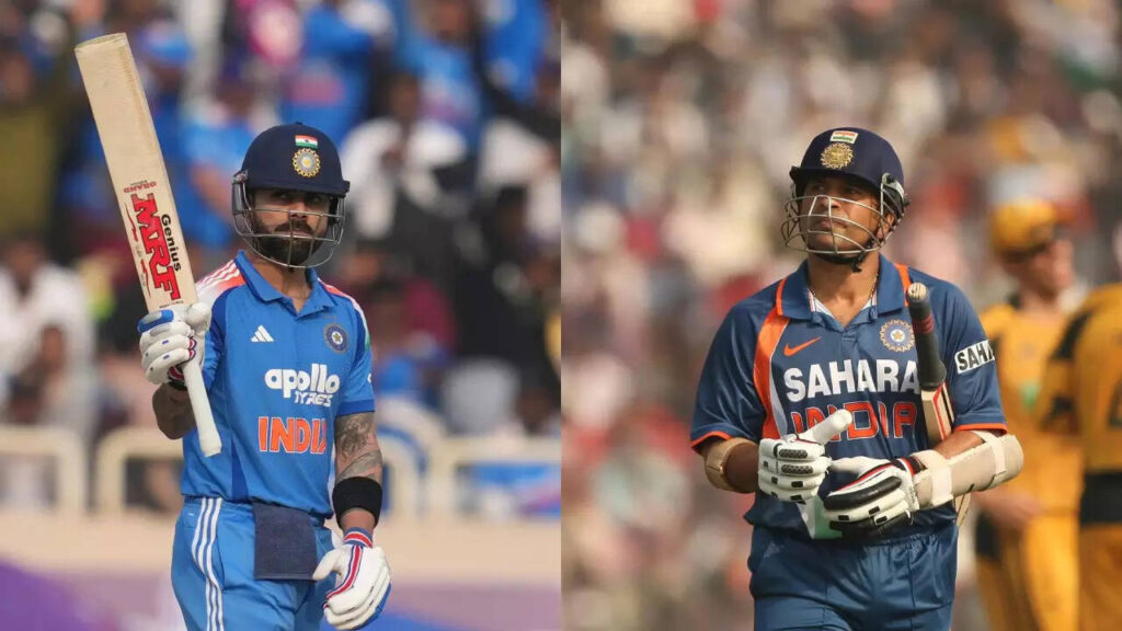 Can Virat Break Sachin's Record