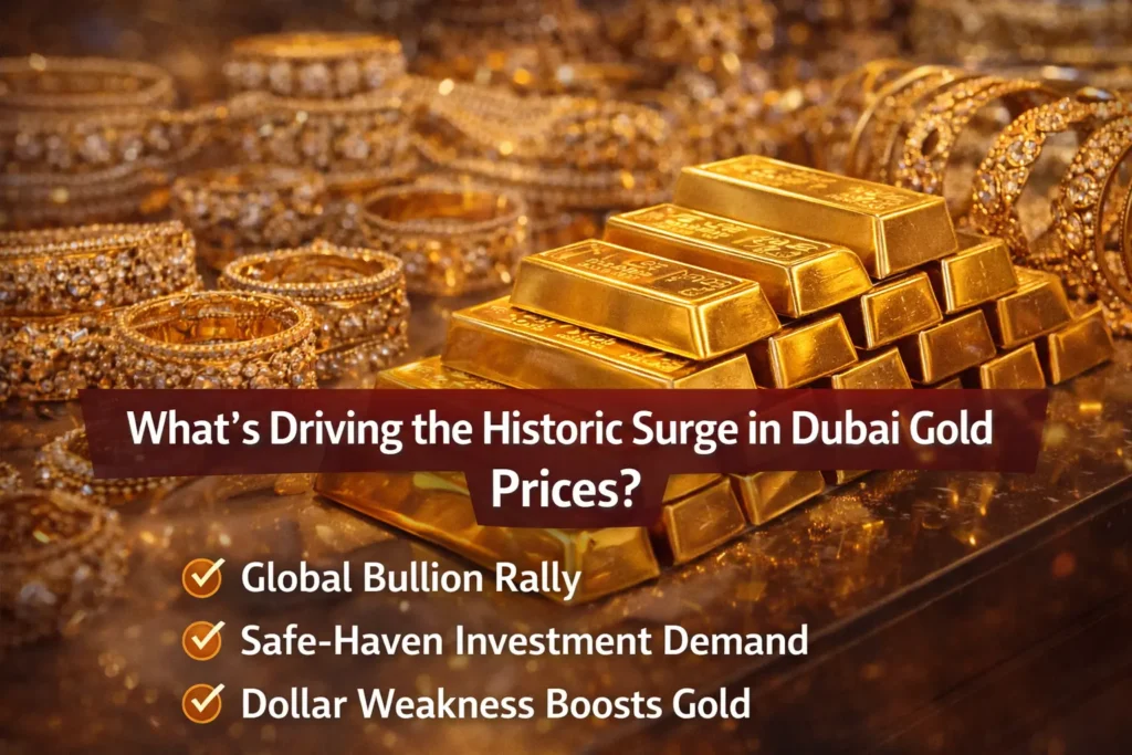 Historic Surge in Dubai Gold Prices