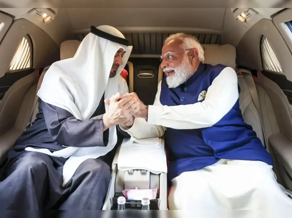 Indian PM and UAE President