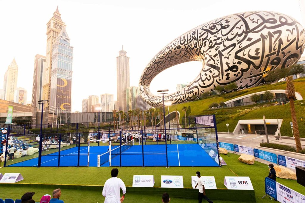 Outdoor Padel Courts in Dubai