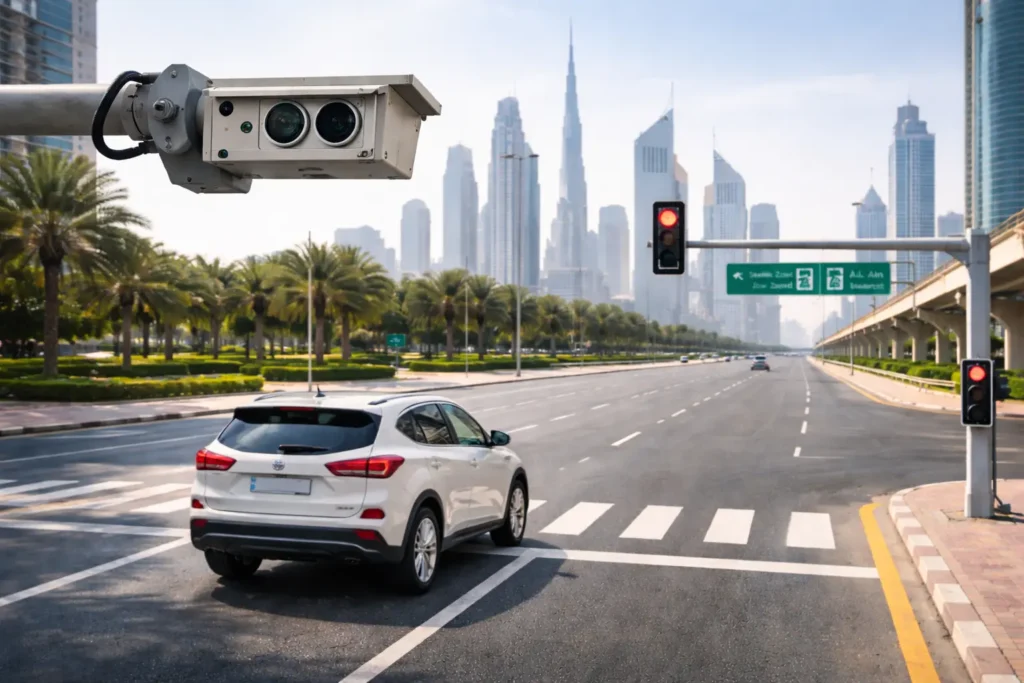 AI Traffic Camera in Dubai