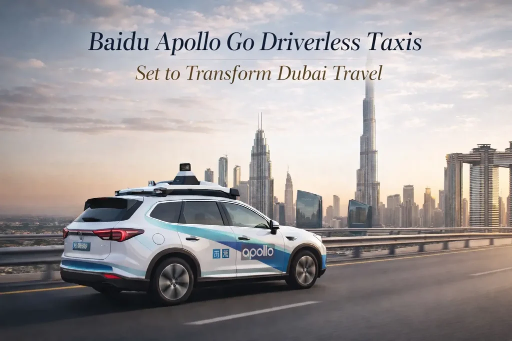 Baidu Apollo Go Driverless Taxis Set to Transform Dubai Travel
