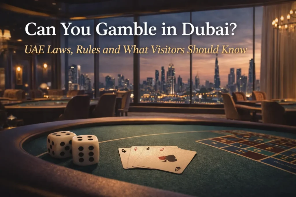 Can You Gamble in Dubai? UAE Laws, Rules and What Visitors Should Know