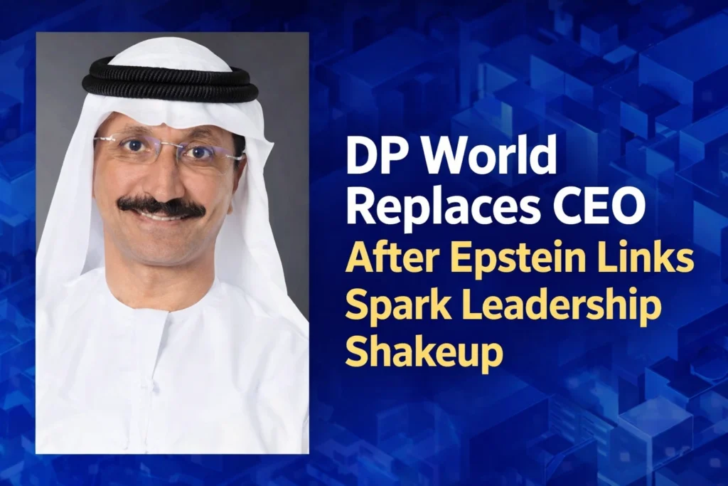 DP World Replaces CEO After Epstein Links Spark Leadership Shakeup DP World Replaces CEO After Epstein Links Spark Leadership Shakeup