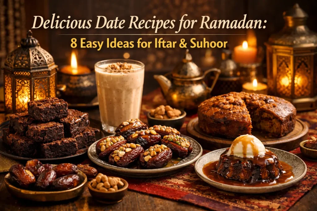 Delicious Date Recipes for Ramadan: 8 Easy Ideas for Iftar & Suhoor