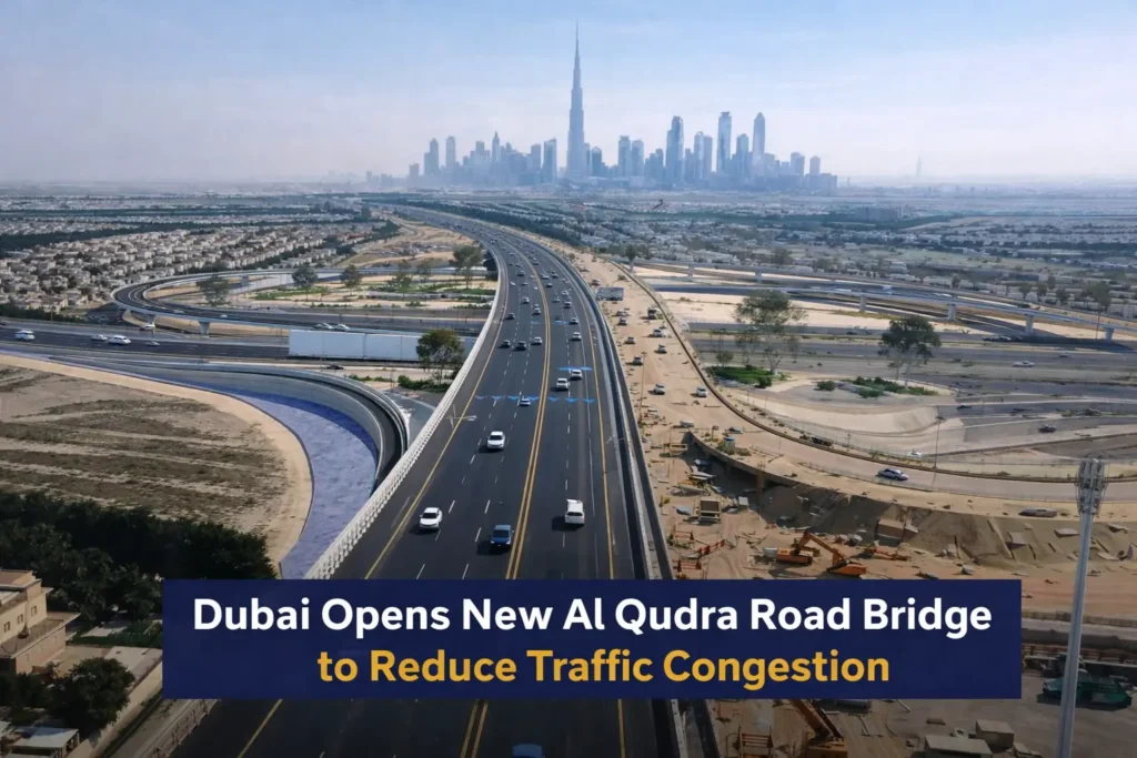 Dubai Opens New Al Qudra Road Bridge to Reduce Traffic Congestion