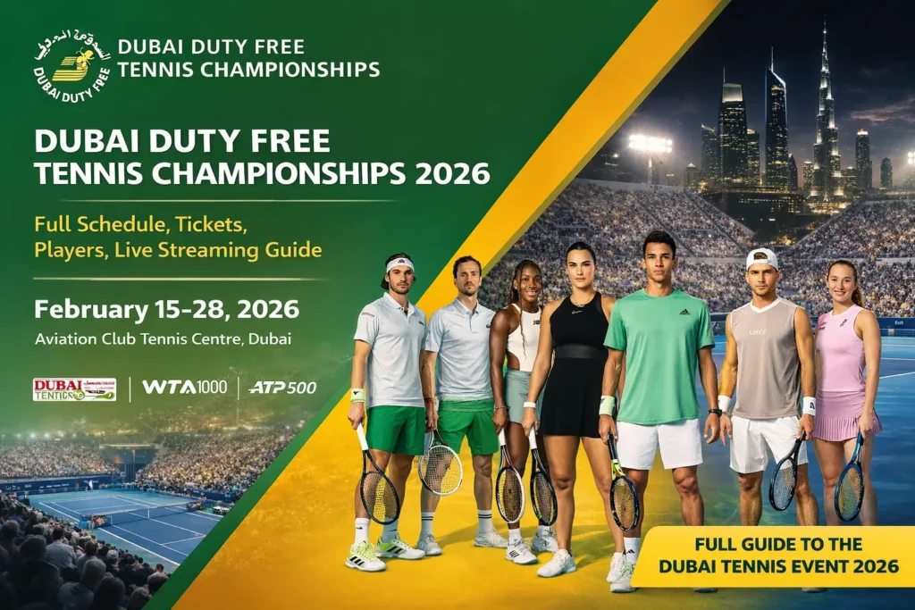 Dubai Tennis Championships 2026 Preview