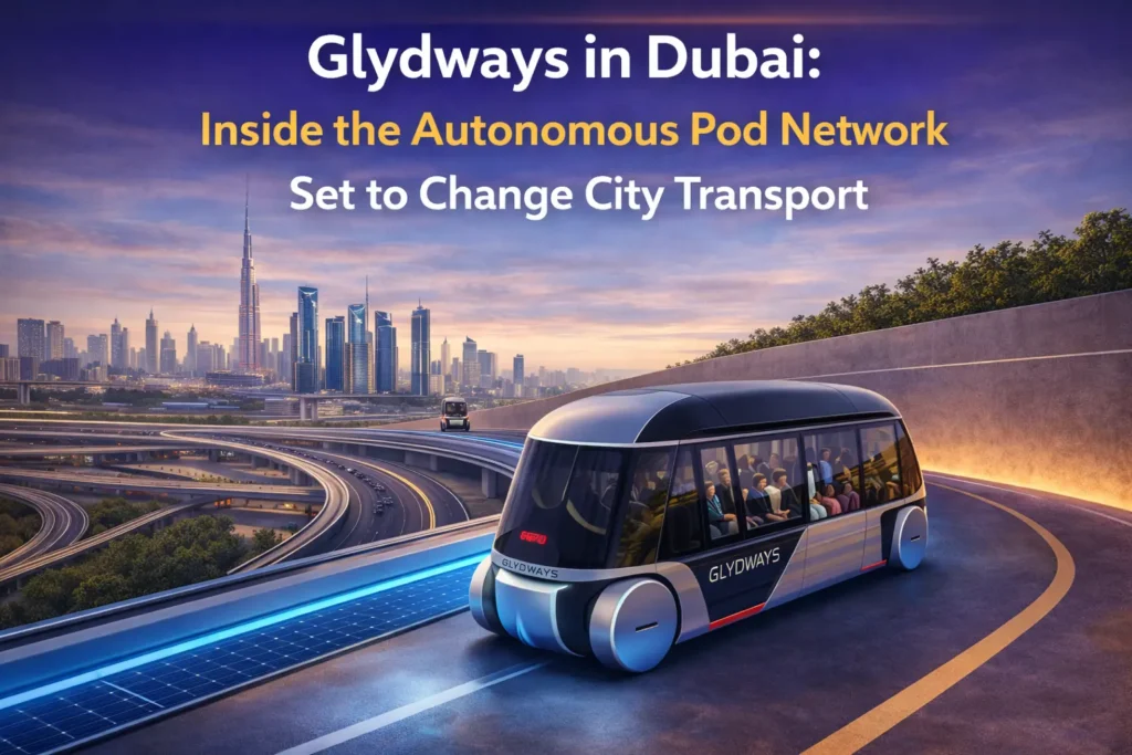 Glydways in Dubai - Inside the Autonomous Pod Network Set to Change City Transport