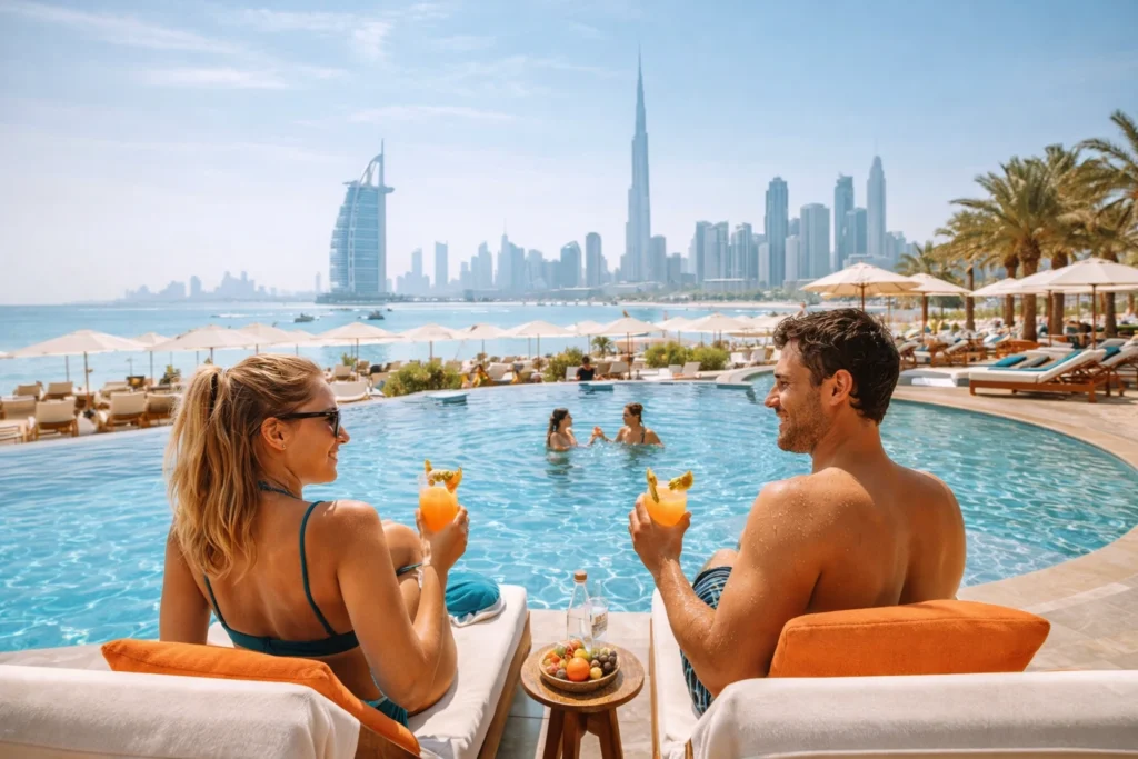 Luxury Beach Club in Dubai