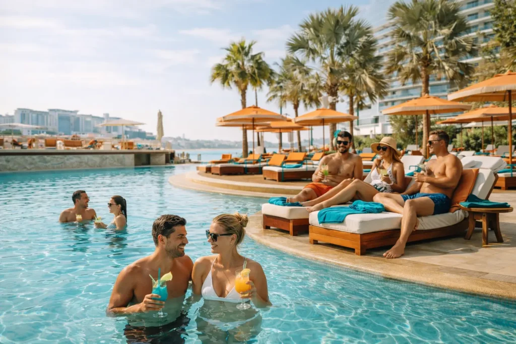 Luxury Pool Day in Dubai