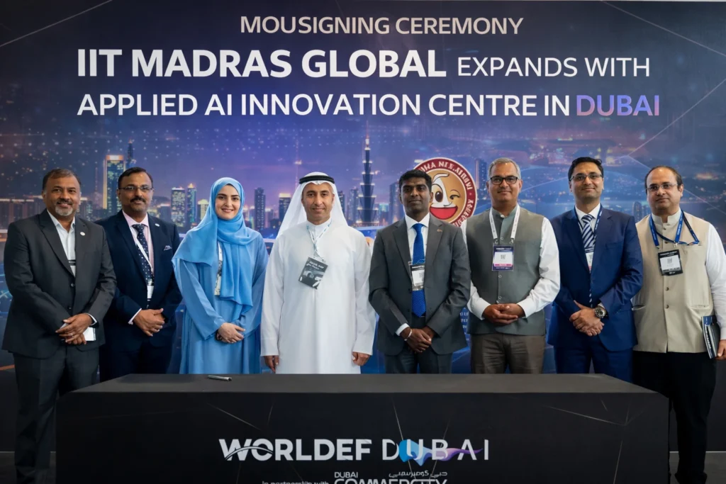 MOUsigning ceremony for AI centre in Dubai