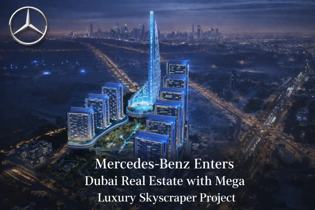Mercedes-Benz Enters Dubai Real Estate with Mega Luxury Skyscraper Project