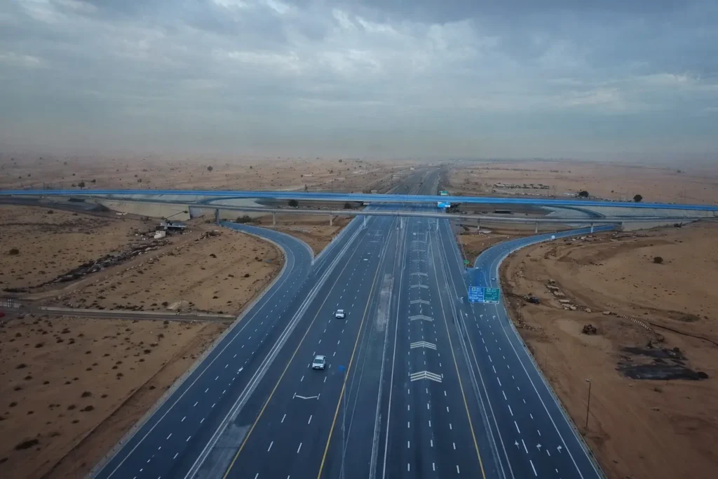 New Al Qudra Road Bridge