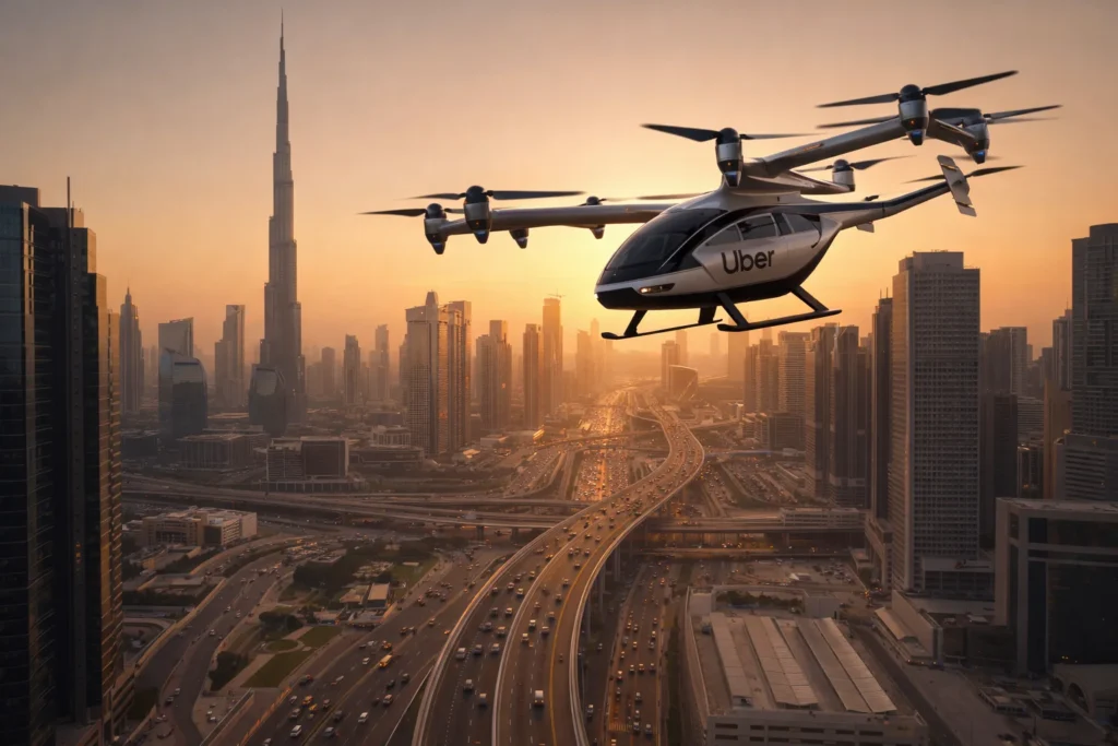 Soon You Can Book Uber Air Taxis in Dubai Directly Through the App Soon You Can Book Uber Air Taxis in Dubai Directly Through the App