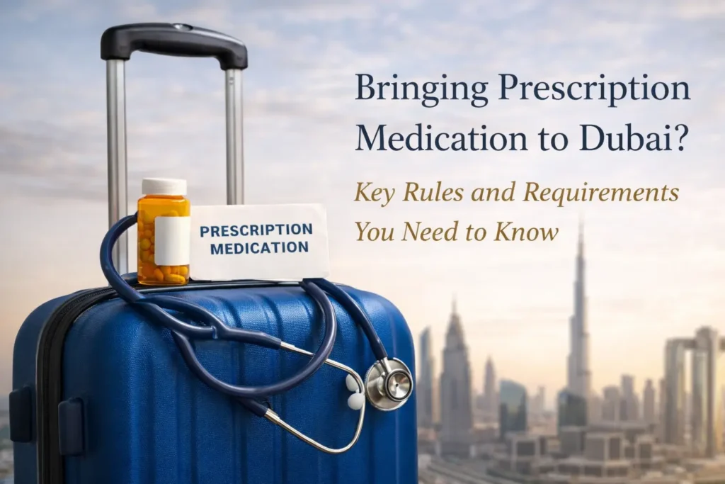 Travel Essentials and Prescription Medication in Dubai