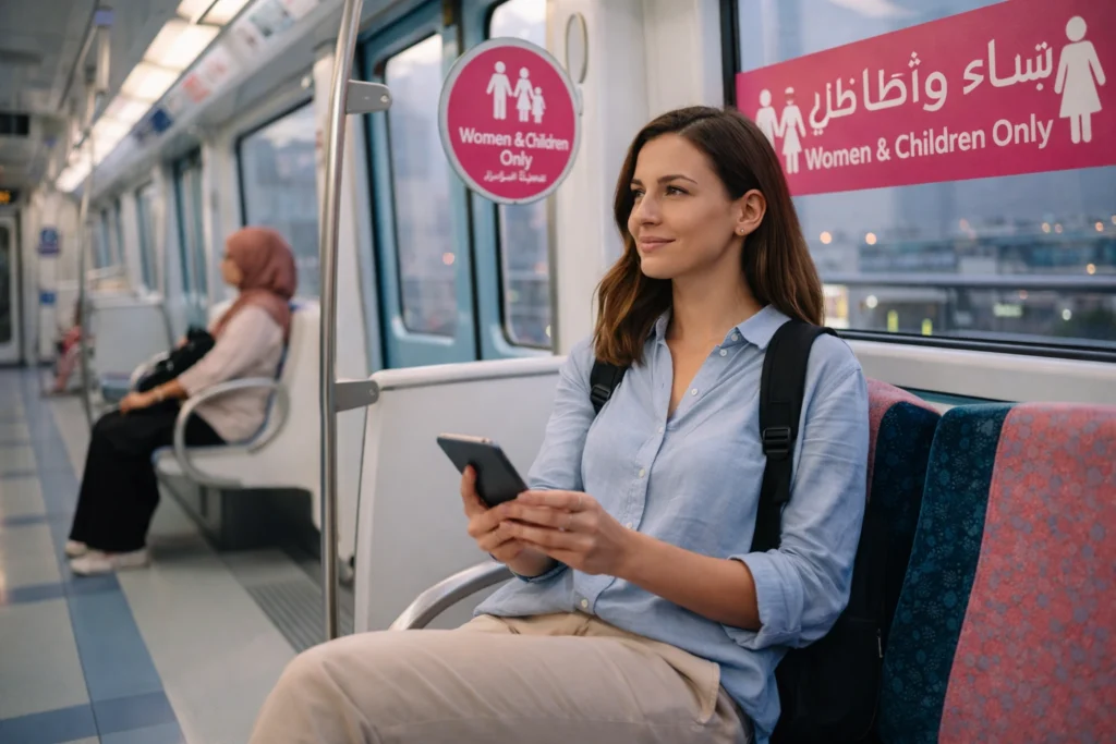 Women & children only cabin in Dubai