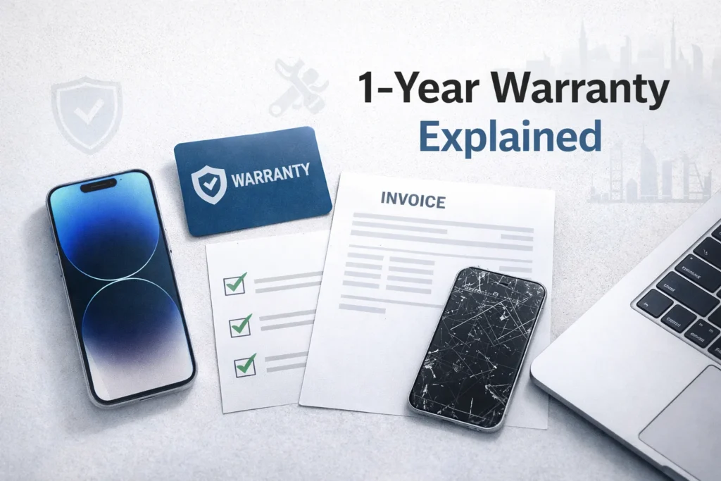 1-Year Warranty Details on Electronics