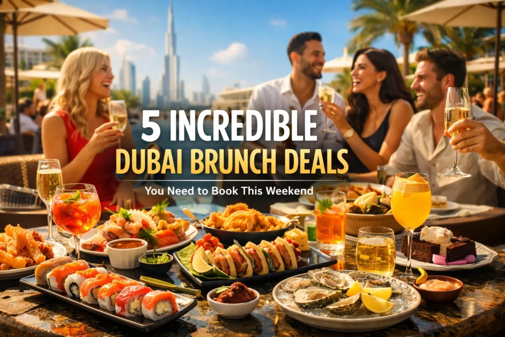 5 Incredible Dubai Brunch Deals You Need to Book This Weekend 5 Incredible Dubai Brunch Deals You Need to Book This Weekend