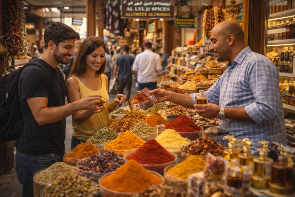 Colorful Treasures of the Dubai Souk