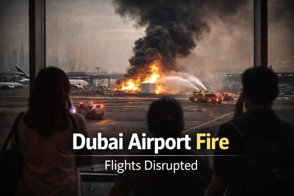 Dubai Airport Fire