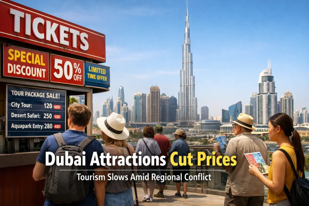 Dubai Attractions Cut Prices Tourism Slows Amid Regional Conflict
