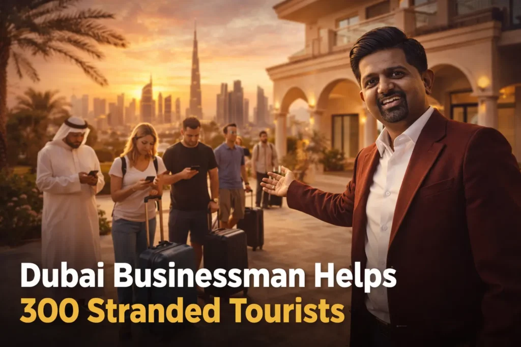 Meet Dhiraj Jain: Dubai Businessman Who Helped Stranded Travelers During the UAE Crisis