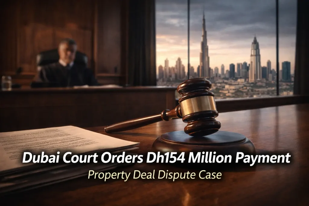 Dubai Court Orders Buyer to Pay Dh154 Million for Backing Out of Property Deal