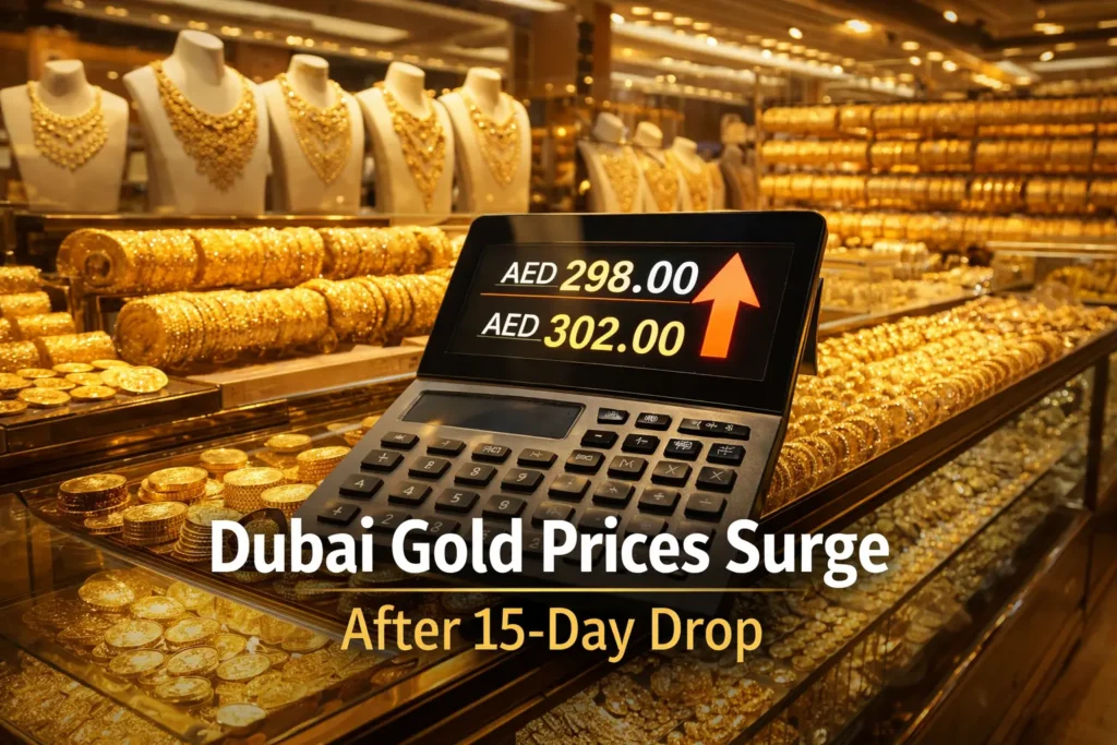 Dubai Gold Price Today: Gold Rates Surge After 15-Day Drop; Check Latest 18K, 22K, 24K Prices