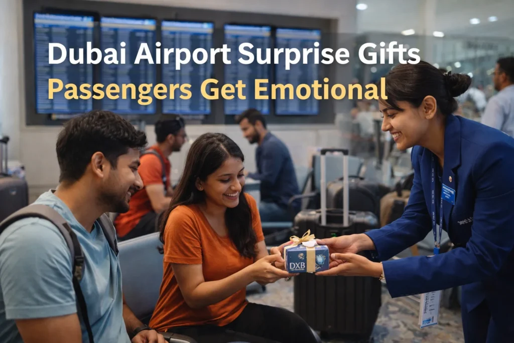 Dubai International Airport Surprise Gifts Turn Departures Emotional Amid Travel Delays Dubai International Airport Surprise Gifts Turn Departures Emotional Amid Travel Delays