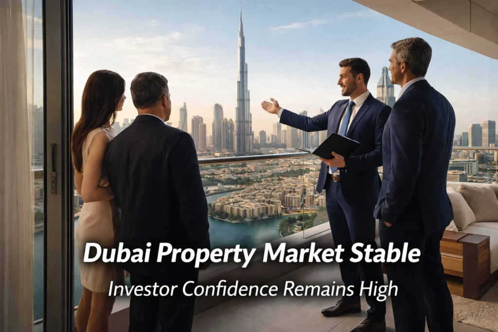 Dubai Property Market Stable - Investor Confidence Remains High